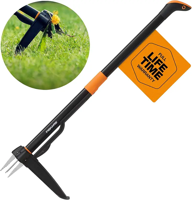 Fiskars 4 claw weed puller